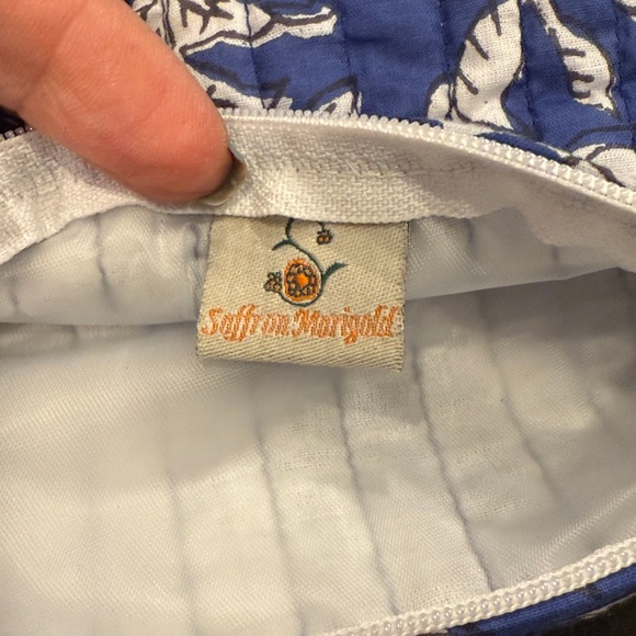 NWT set of 3 Saffron Marigold Quilted Cosmetic Bags - Picture 11 of 11